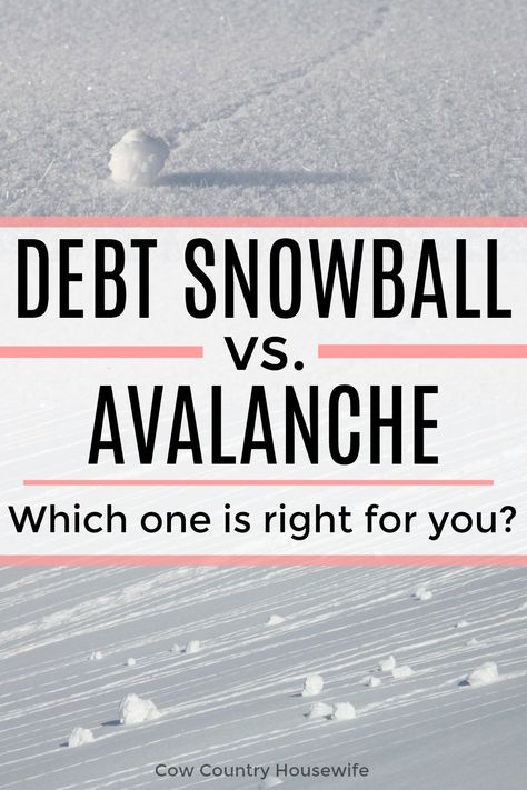 What's the best way to get out of debt? The best method to get out of debt. Debt Snowball vs. Debt Avalanche? Find out the best way to get out of debt for you and your budget! National Debt Relief, Debt Avalanche, Debt Payoff Printables, Debt Relief Programs, Credit Debt, Eliminate Debt, Debt Settlement, Debt Snowball, Out Of Debt