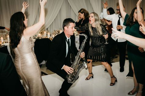 Saxophone Wedding, Sarah Core, Kim Wedding, Wedding Musicians, Provence Wedding, Luxury Wedding Decor, Free Wedding Printables, Brown Wedding, Supper Club