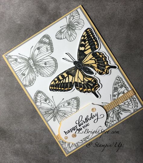 Stampin Up Butterfly Brilliance Cards, Stampin Up Butterfly Brilliance, Butterfly Brilliance Stampin Up Cards, Stampin Up Butterfly Cards, Sketched Butterflies, Stampin Up Butterflies, Craft Nook, Stampin Up Easter Cards, Butterfly Brilliance