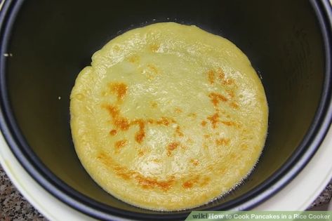 How to Cook Pancakes in a Rice Cooker: 9 Steps (with Pictures) Rice Cooker Pancake, Aroma Rice Cooker, Multi Cooker Recipes, How To Cook Pancakes, Multi Cooker, Cultures Around The World, Pancake Recipes, Simple Cake, Flat Bread