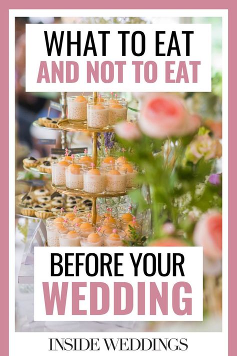 Get ideas on what to eat before your wedding to ensure you're energized and ready for the day, without bogging yourself down with a big breakfast. Morning Of Wedding Ideas Breakfast, Bridal Party Foods, Rehearsal Dinner Food, Wedding Lunch, Bridal Party Getting Ready, Bride And Breakfast, Morning Brunch, Best Bride, Big Breakfast