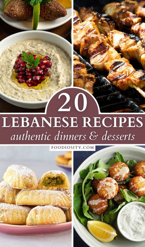 Lebanese Recipes Authentic, Lebanon Food, Middle Eastern Cuisine, Middle East Recipes, Lebanese Cuisine, Foreign Food, European Cuisine, Eastern Cuisine, Lebanese Recipes