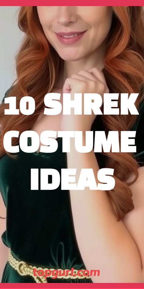 Shrek Costume Ideas Big Bad Wolf Shrek Costume, Shrek Characters Cosplay, Shrek Costume Ideas Diy, Easy Shrek Character Costumes, Diy Shrek Character Costumes, Diy Fiona Costume Shrek, Shrek Characters Costumes, Fiona Costume Diy, Fairytale Characters Costumes