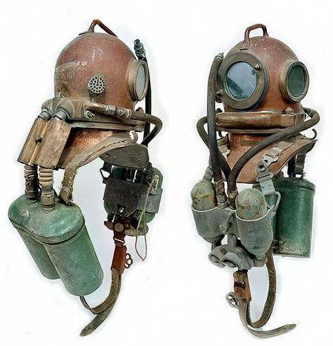 Deep Sea Diving Suit, Pub Wall Decor, Deep Sea Diver, Diving Helmet, Sea Diving, Deep Sea Diving, Cave Diving, Diving Suit, Diving Gear