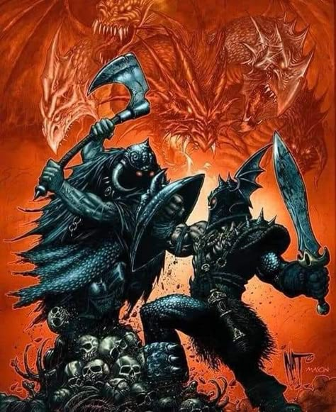 Arte Pulp, Classic Fantasy, Dungeon Master's Guide, Dragons Art, Dungeons And Dragons Art, Heavy Metal Art, Scifi Fantasy Art, Frank Frazetta, Conan The Barbarian