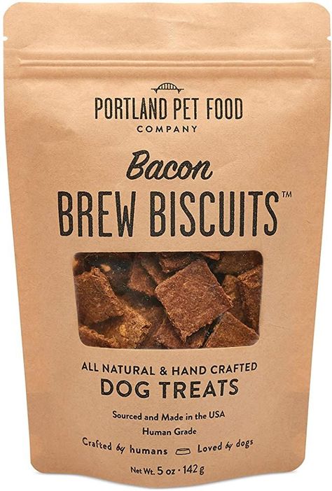 Dog Treat Packaging, Bacon Dog Treats, Soft Dog Treats, Bacon Dog, Oatmeal Dog Shampoo, Food Company, Pint Of Beer, Organic Eggs, Natural Dog Treats