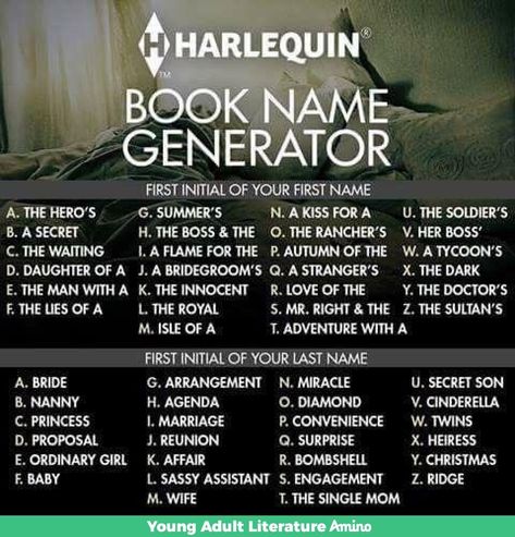 Random Book Title Generator, Title Names For Books, Fantasy Book Title Generator, Name Generator Character, Book Name Generator, Book Title Ideas Inspiration, Story Title Generator, Story Name Generator, Book Title Ideas