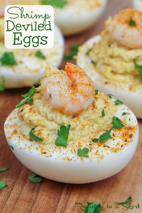 Deviled Eggs With Shrimp, Pickled Shrimp Recipe, Deviled Egg Recipes, Shrimp Deviled Eggs, Perfect Deviled Eggs, Healthy Deviled Eggs, Southern Deviled Eggs, Deviled Eggs Recipe Easy, Devilled Eggs Recipe Best