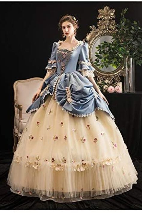 The fairytale wedding dresses set is ideal for Victorian events, Gothic events, Steam punk events, Victorian weddings, Victorian balls, teas, promenade, Mardi Gras, Venice Carnival, cosplay, reenactments, Comicon, DragonCon, CostumeCon, and many more events. Victorian Dress Gown, Marie Antoinette Dresses, Gaun Abad Pertengahan, Baroque Dress, Rococo Dress, Antoinette Dress, Victorian Gown, Victorian Dresses, Period Dress