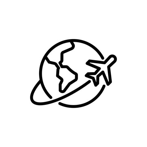 Travel Symbols, Plane Travel, Earth Globe, Png Aesthetic, Travel Icon, Travel Globe, Home Icon, Travel Images, World Traveler