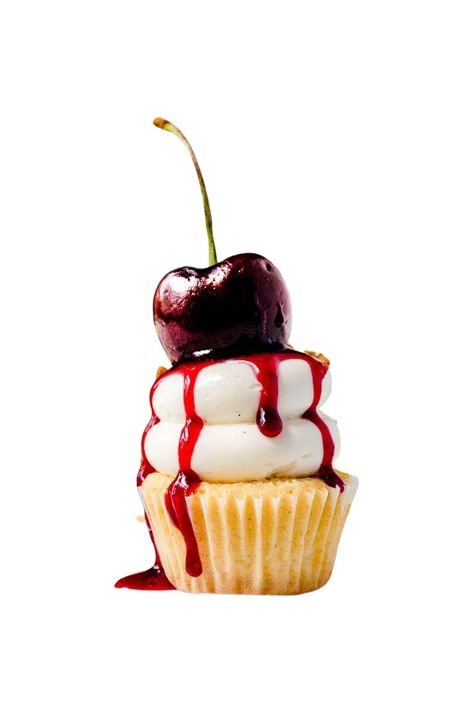 Desserts Reference, Cupcake Reference, Food Reference Photos, Drawing Items, Sweets Photography, Food References, Cupcake Photography, Food Reference, Cherry Cupcakes