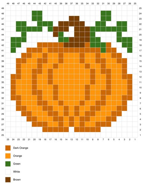 Pumpkin Crochet Square, Fall Pixel Art, Fall Crochet Blanket, Pixel Blanket, Knitting Graphs, Crochet Blanket Ideas, Garden Crochet, Lee Perry, Pumpkin Squares