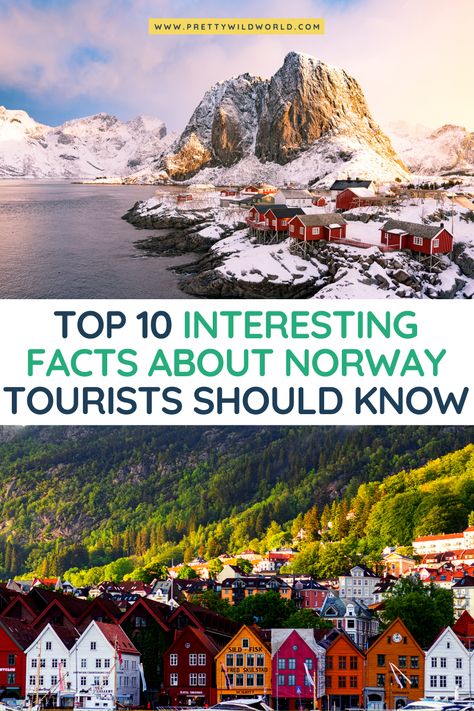 Top 10 Interesting Facts about Norway Tourists Should Know | things to do in norway, norway vacation, norway travel, norway in a nutshell, norway trip, norway itinerary, travel to norway, visit norway, norway travel tips, norway travel inspiration, norway culture, travel norway. #traveldestinations #traveltips #travelguide #travelhacks #bucketlisttravel #amazingdestinations #travelideas #traveltheworld Traveling To Norway, Trip To Norway, Travel To Norway, Norway Travel Summer, Scandinavian Vacation, Norway Honeymoon, Scandinavian Cruise, Norway Culture, Alta Norway