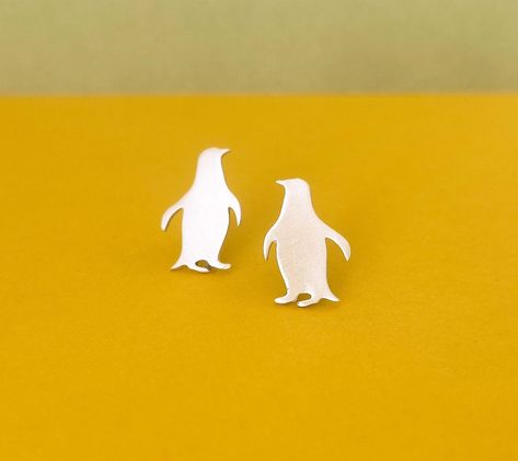 Excited to share the latest addition to my #etsy shop: Penguin Silver 925 Earrings Bird Studs Animal Jewelry #earrings #penguin #jewelry #etsyshop #etsyseller #shopsmall https://etsy.me/3sKviQf Penguin Earrings, Penguin Jewelry, Ear Wrap Earrings, Earrings Bird, 925 Earrings, Rose Quartz Earrings, Rose Quartz Beads, Gold Filled Earrings, Everyday Outfit