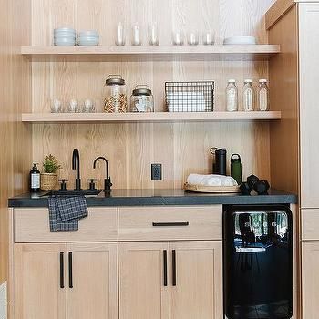 Smeg Mini Fridge Design Ideas Smeg Mini Fridge, Small Bars For Home, Modern Lake House, Geometric Floor, Home Bar Designs, Bonus Rooms, Kitchen Nook, Studio Mcgee, Pantry Cabinet