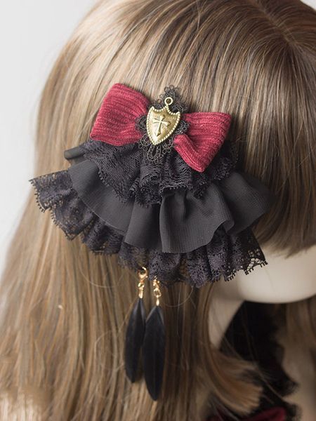 Gothic Hairstyles, One Piece Jumper, Hairpin Lace, Rose Lace, J Fashion, Digital Illustrations, Lace Ruffle, Gothic Lolita, Lolita Fashion