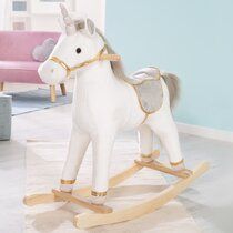 6 Month Old Toys, Unicorn Rocking Horse, Elephant Rocker, Rocking Unicorn, Baby Rocking Horse, Daycare Furniture, Wooden Rocking Horse, Unicorn Kids, Toy Horse