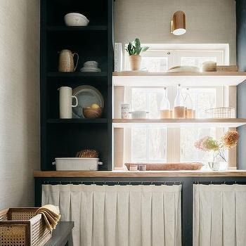 Shelf In Front Of Kitchen Window Design Ideas Shelves Around Kitchen Window, Shelf In Front Of Window, Kitchen Window Shelf Ideas, Shelves In Front Of Kitchen Window, Kitchen Window Shelf, Shelf Over Window, Kitchen Window Design, Pantry Laundry, Window Shelves