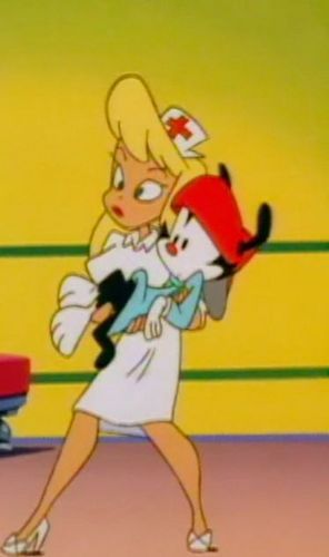 Animaniacs Hello Nurse, Wakko Warner, Warner Siblings, Good Night Everybody, Warner Bros Cartoons, Hello Nurse, 2 Brothers, Today Cartoon, 80s Cartoon