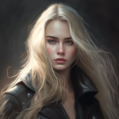 Blonde Hair Characters, Stealing Beauty, Belle Silhouette, Fantasy Portraits, Female Character Inspiration, Female Portraits, Portrait Images, Blonde Women, Arte Fantasy