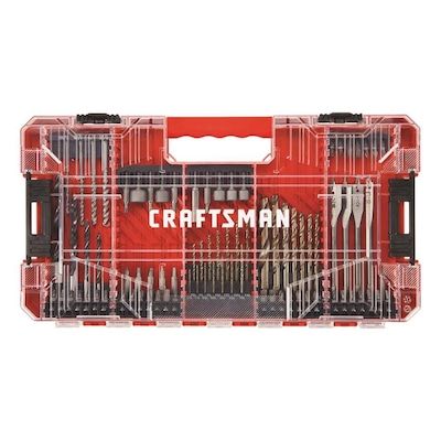 CRAFTSMAN 85-Piece Steel Shank Screwdriver Bit Set Bit Box, Power Tool Storage, Craftsman Tools, Dewalt Power Tools, Screwdriver Bits, Impact Driver, Drill Driver, Combo Kit, Tool Steel