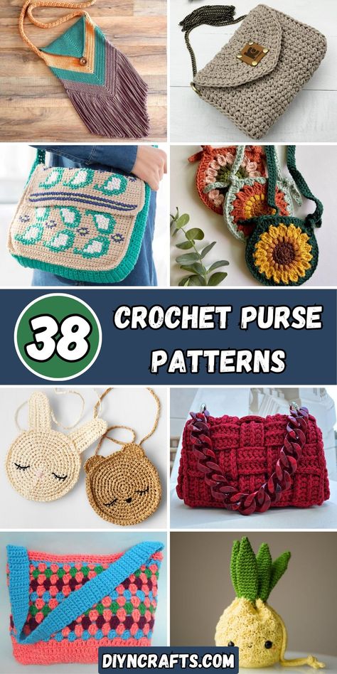 38 Crochet Purse Patterns Crochet Boho Purse Pattern Free, Crochet Hand Bags Purses, Free Crochet Patterns For Purses, Crochet Bags Purses Pattern Free, Crochet Purses Free Patterns, Crochet Purse Pattern Free Handbags, Easy Crochet Purse Pattern Free, Small Crochet Purse Pattern Free, Crochet Purses And Bags Patterns Free