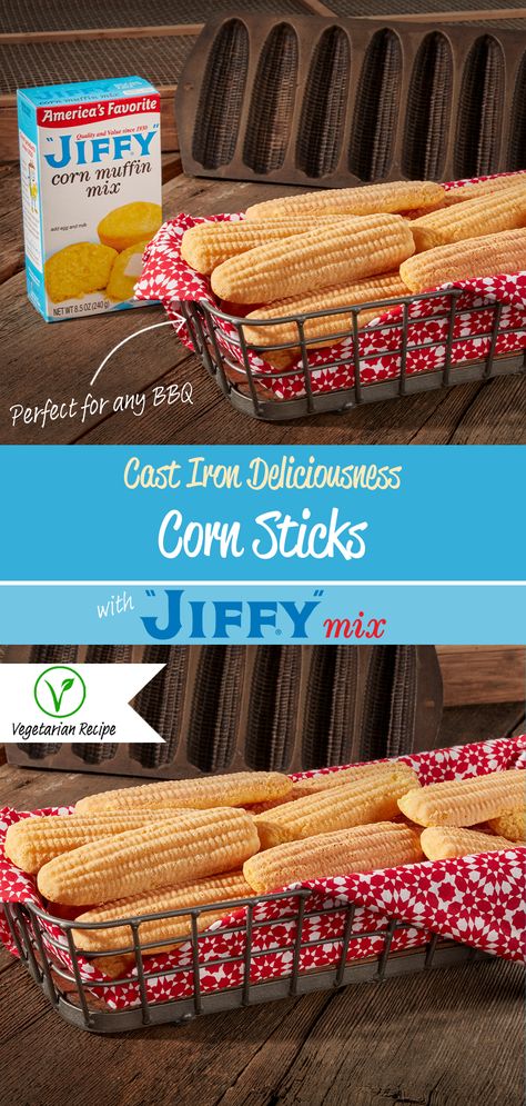 Corn Sticks drizzled with honey, garlic butter, or your favorite sauce. The perfect side for your next BBQ.