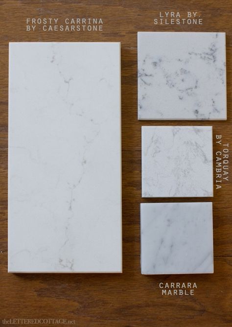 Frosty Carrina Caesarstone, Silestone Lyra, Carrera Marble, Top Decor, Kitchen Redo, Kitchen Remodel Idea, Carrara Marble, Quartz Countertops, Kitchen Countertops