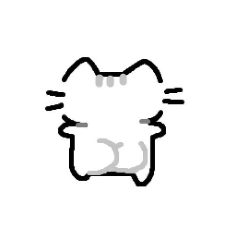 Random Cat, Silly Kitties, Hadiah Diy, Dibujo Simple, Cute Easy Doodles, Goofy Drawing, Cat Doodle, Little Doodles, Cute Doodles Drawings