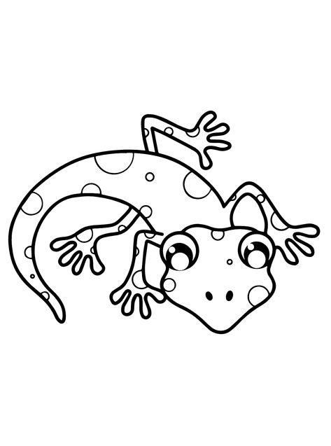 Lizard - Lol Coloring Pages Lizard Coloring Pages, Lizard Clipart, Lizard Drawing, Baby Lizards, Lol Coloring Pages, Lol Coloring, Big Lizard, Science Project, Clipart Black And White