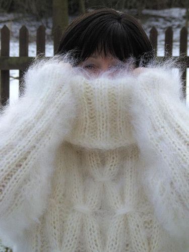 dgzr | pascounet1 | Flickr Fuzzy Mohair Sweater, I Am Cold, Mohair Sweater, Winter Aesthetic, Chunky Sweater, Looks Style, Winter Sweaters, Sweater Weather, Winter Wardrobe