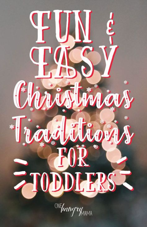 These fun and EASY Christmas traditions are so much fun for toddlers – and better yet, they won't stress YOU out, mama! #christmas #christmastraditions #holidays #holidayideas Toddler Christmas Traditions, Reverse Advent Calendar, Hanukkah Traditions, Fun For Toddlers, Chocolate Advent Calendar, Mama Blog, Felt Christmas Tree, Pretty Christmas, Toddler Christmas