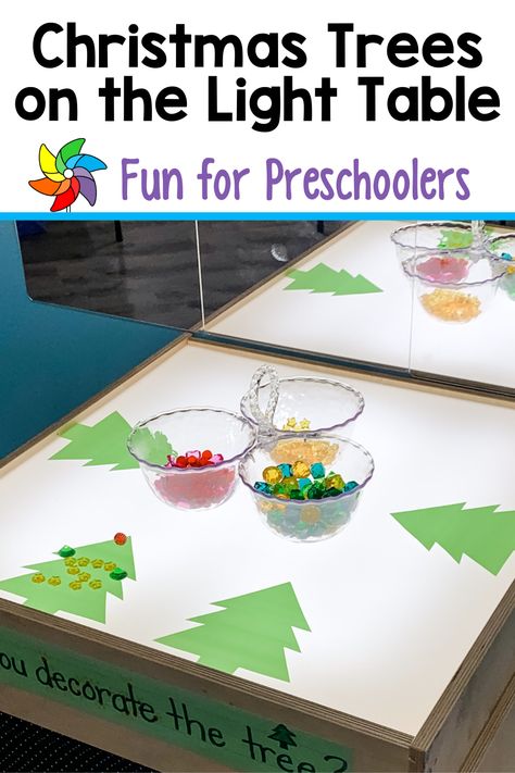 Light Box Activities, Christmas Preschool, Preschool Christmas Activities, Christmas Units, Butterfly Room, Preschool Christmas Crafts, Christmas Kindergarten, Winter Preschool, Christmas Play