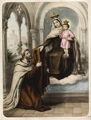 The Brown Scapular & Promise of Salvation St Simon Stock, Stock Tank Hot Tub, Carmelite Saints, San Simon, Stock Photos People, Vintage Holy Cards, Mount Carmel, Queen Of Heaven, Catholic Images