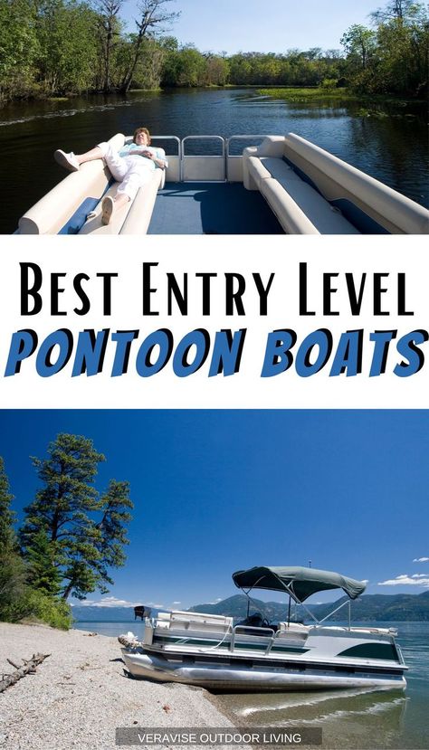 Best Entry Level Pontoon Boats Pontoon Boat Accessories, Party Barge, Tracker Boats, Dock Lighting, Pontoon Boats, Mercury Outboard, Tybee Island, Long Trips, Pontoon Boat