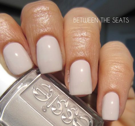 Essie Between the Seats swatch Between The Seats Essie, Essie Between The Seats, Essie Nail Polish Colors, Elegant Nail Designs, Square Nail Designs, Nude Nail Designs, Essie Nail Polish, Essie Nail, Neutral Nails