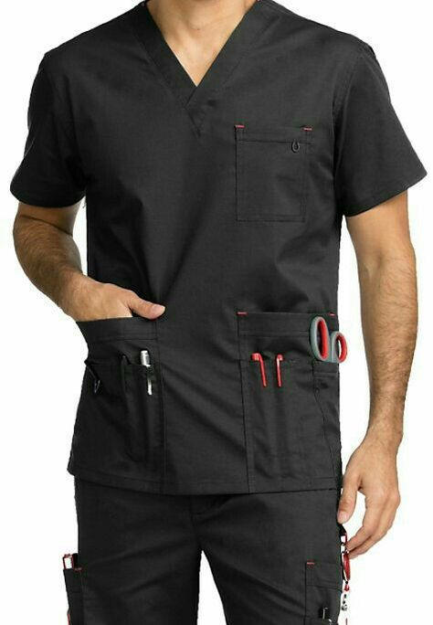 Scrubs Uniform Pattern, Doctors Scrubs, Scrub Suit Design, Medical Scrubs Men, Doctor Fashion, Nursing Scrubs Pattern, Nursing Outfit, Medical Scrubs Fashion, Scrubs Pattern