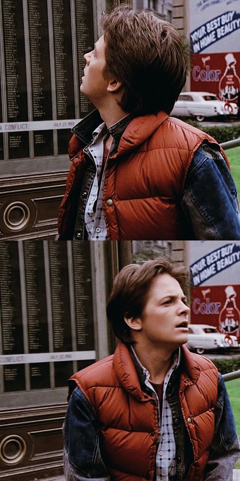 Michael J Fox 80s, George Mcfly, Back To The Future 1985, Robert Zemeckis, Shawnee Smith, Scott Patterson, Amanda Young, Cary Elwes, Funny Aesthetic