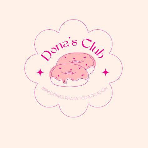 Donut Logo, Mini Donuts, Tokio Hotel, Glow Up?, Donuts, Art Style, Moon, Graphic Design, Baking