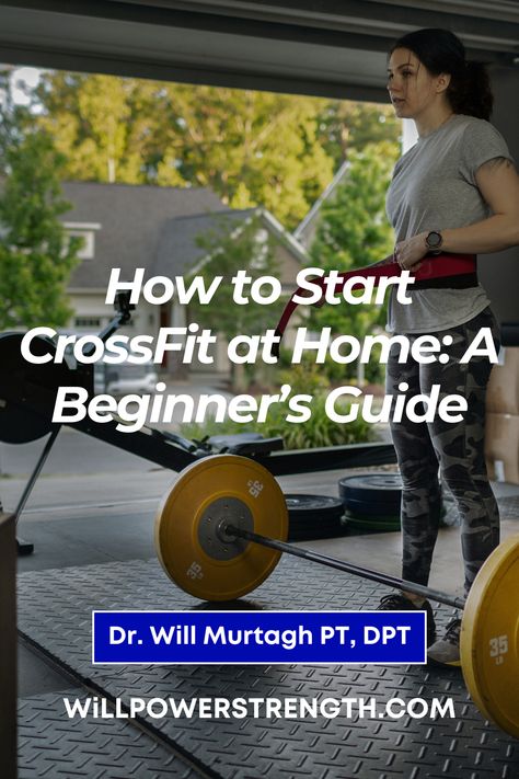 Transform your garage into a CrossFit box with this comprehensive guide to home CrossFit training. Learn how to start and optimize your daily workouts, build consistency, and achieve results without a gym membership. Perfect for beginners and experienced CrossFitters looking to train at home. #CrossFitWorkoutsAtHome #GarageGym #HomeWODs Crossfit Kids Workouts, At Home Crossfit Workouts, Home Crossfit Workouts, At Home Crossfit, Home Crossfit, Beginner Crossfit, Crossfit Garage Gym, Crossfit Home Gym, Crossfit Workouts For Beginners