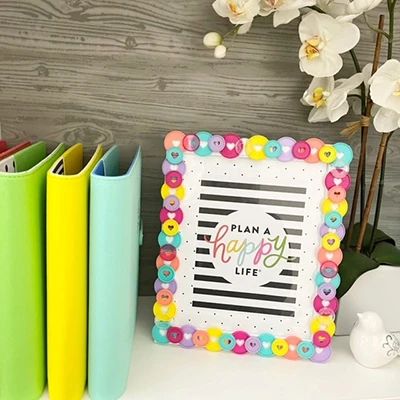 UPCYCLE & RECYCLE: MAKE THE MOST OF YOUR HAPPY PLANNER – The Happy Planner Happy Planner Dividers, Planner Dividers, How To Make Coasters, Happy Earth Day, Home Planner, Craft Area, Diy Cans, Upcycle Recycle, Happy Earth