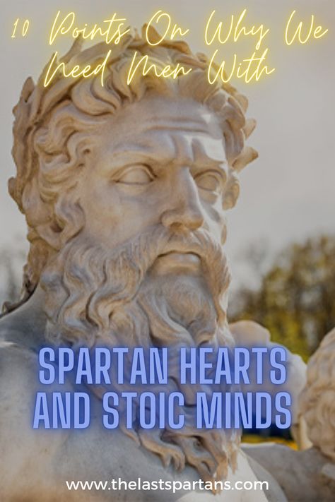 A man with a Spartan heart and a Stoic mind can serve as a great source of inspiration for those around him. The combination of these two traits can help a person overcome obstacles and adversity, making them a true role model. In this blog, we will explore the characteristics of a man with a Spartan heart and a Stoic mind and why they make such great role models. https://www.thelastspartans.com/post/10-points-on-why-we-need-men-with-spartan-hearts-and-stoic-minds Spartan Man, Overcoming Obstacles, 10 Points, No Game No Life, Mens Lifestyle, Role Model, Source Of Inspiration, Growth Mindset, Role Models