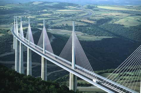 images world's most beautiful bridges | 10 Most Beautiful Bridges In The World Millau Viaduct, France Bridge, Gateshead Millennium Bridge, Pictures Of Bridges, Cable Stayed Bridge, Beautiful Bridges, Famous Bridges, Bridge Construction, Road Bridge