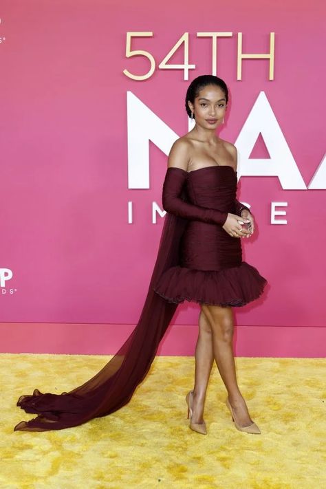 Zendaya Red Carpet, Brandon Blackwood, Abbott Elementary, Dior Gown, Naacp Image Awards, Giambattista Valli Haute Couture, Versace Gown, Yara Shahidi, Issa Rae