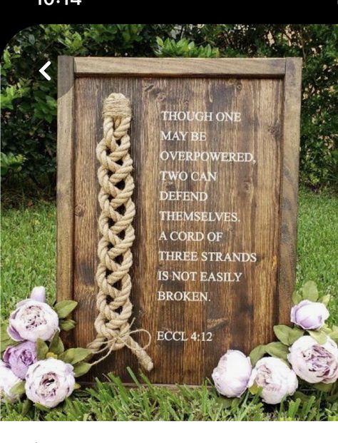 Cord Of 3 Strands, Ecclesiastes 4 12, Nordic Wedding, Cord Of Three Strands, Pagan Wedding, Vow Renewal Ceremony, Viking Wedding, Unity Ceremony, Celtic Wedding