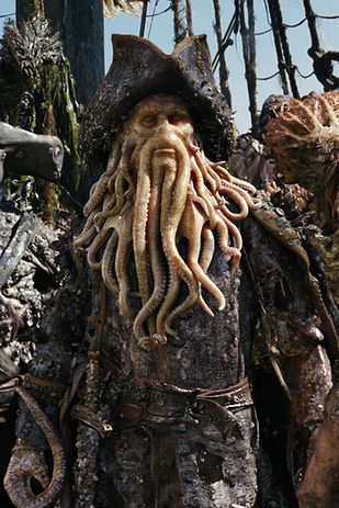 ƤᎥɽαʈҽʂ Ꭷʄ Ƭɦҽ ᏣαɽɽᎥɓҽαɲ Davy Jones Pirates, Flying Dutchman, Film Disney, Davy Jones, Captain Jack Sparrow, Pirate Life, Orlando Bloom, Famous Movies, Captain Jack