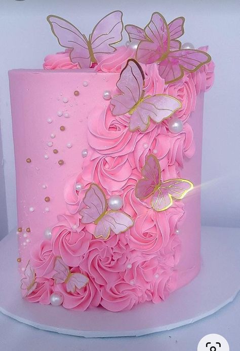 Pink Birthday Cake For Girls Kids, Cake Ideas For 14th Birthday Girl, Pink Princess Birthday Cake, Barbie Cake Ideas Birthdays, Barbie Themed Birthday Cake, Spongebob Treats, Pink Barbie Cake, Birthday Cake Wishes, Barbie Cake Designs