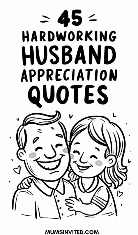 Looking for the perfect HARDWORKING husband quotes? Our collection of appreciation messages & sayings is just what you need in 2024! Show your thankful man how much you value his dedication with these heartfelt Instagram captions about marriage & the work he puts in. To express gratitude for having him in your life, find the words to let him know he's the best. Find quotes to celebrate your hardworking husband! proud of my hardworking husband quotes. quotes for a hardworking husband Hubby Appreciation Quotes, Husband Thankful Quotes, Amazing Husband Quotes Marriage, Appreciate Husband Quotes Thankful For, Thank You Husband For Everything Quotes, I Am Proud Of My Husband, Quotes For Your Husband Love, Thank You Husband Quotes Gratitude, Uplifting Quotes For My Husband