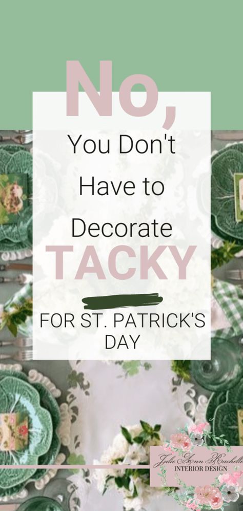 Looking for creative ways to celebrate your Irish heritage? Discover creative ways to create a tablescape, style a console table, and create holiday floral arrangements! Read now and pin for later! >>> Style A Console Table, Adult Tea Party, Holiday Floral Arrangements, St Patrick's Day Decor, Irish Decor, Celtic Heritage, Diy Burlap, St Patrick's Day Decorations, St Pats