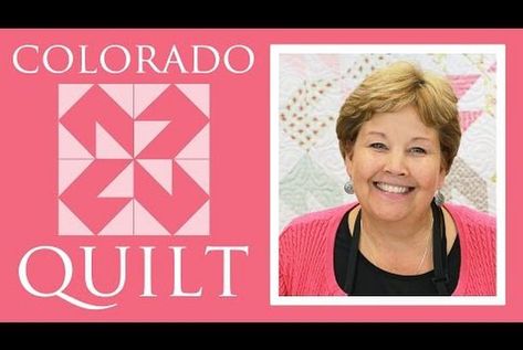 The Colorado Quilt: Easy Quilting Tutorial with Jenny Doan of Missouri Star Quilt Co Colorado Quilt, Jenny Doan Tutorials, Quilt Tutorial Video, Missouri Quilt Tutorials, Msqc Tutorials, Missouri Quilt Company, Easy Quilt Tutorials, Missouri Star Quilt Company Tutorials, Quilt Easy